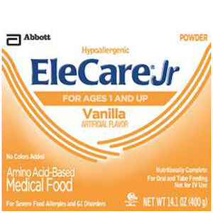 ELECARE JR VANILLA POWDER 14.1OZ 6CS